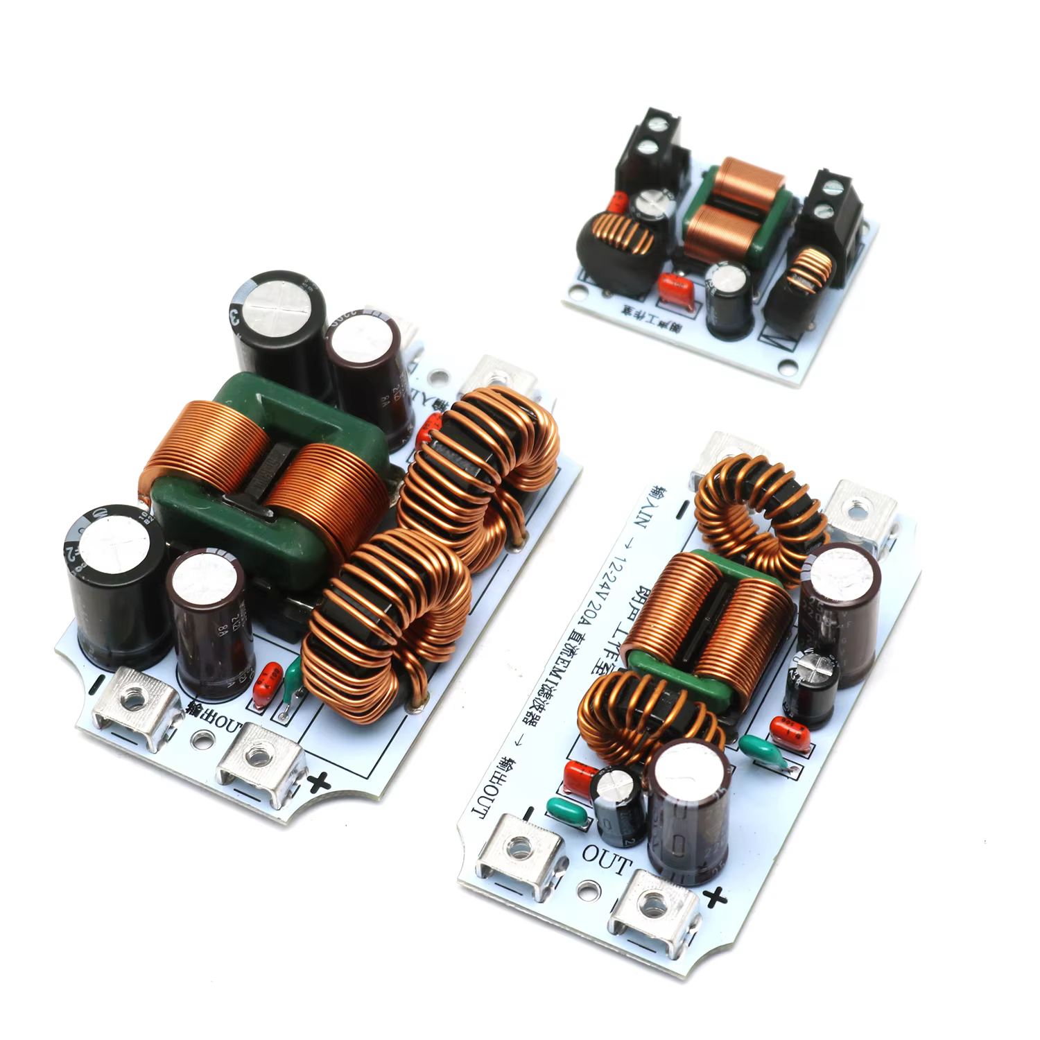 8A 20A 50A Car Audio Power Filter DC LC EMI